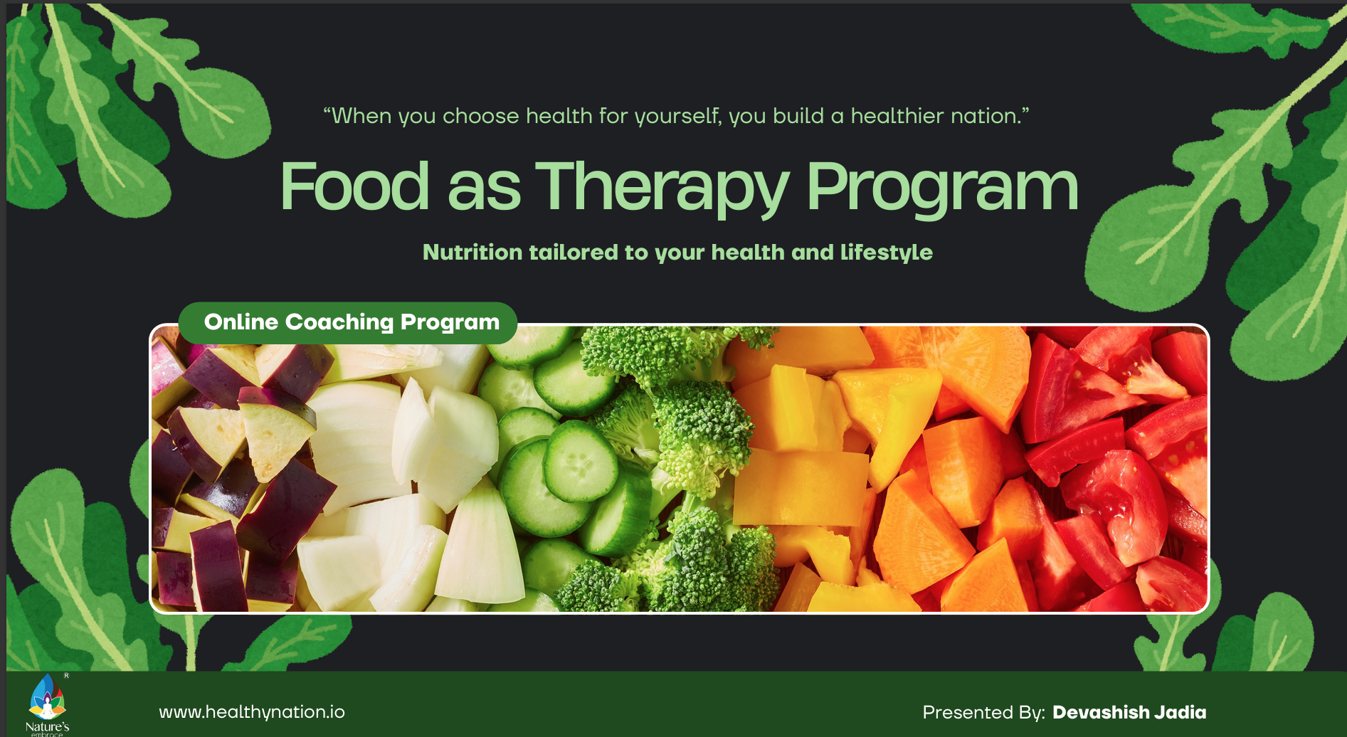 Food as Therapy Program