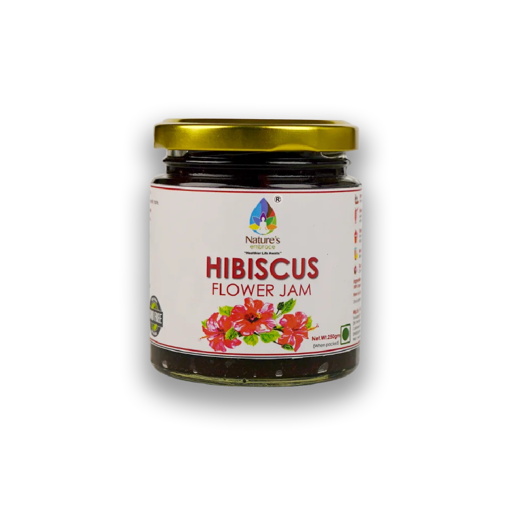 Hibiscus flower jam