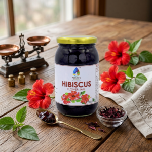 Hibiscus flower jam